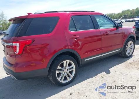 2017 Ford Explorer Xlt z USA, uszkodzony, nr VIN 1FM5K8D80HGD76128